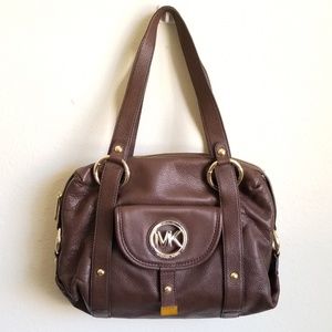 🔴SOLD🔴 Michael Kors Fulton Pebbled Satchel